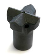 hardened steel cross bit